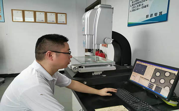 二次元檢測(cè)蝕刻片精度